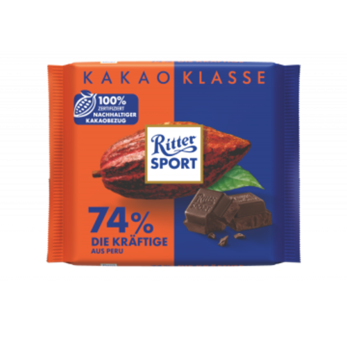 Ritter Sport - Kakao Klasse 74% 100 Gram