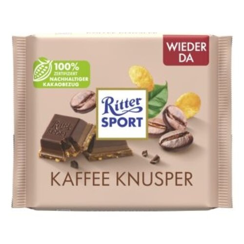 Ritter Sport - Kaffee Knusper100 Gram