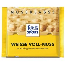 Ritter Sport - Weisse Voll-Nuss 100 Gram