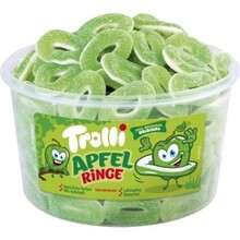 Trolli - Zure Appelringen 1200 Kilo