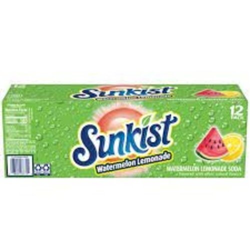 Sunkist - Watermelon 355ml 12 Blikjes