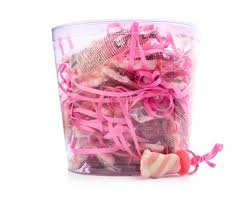 Mini Dummy Babyfoot Roze/Wit 12 Gram 600 Gram afbeelding