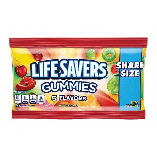 Lifesavers - Gummies 5 Flavours 119 Gram