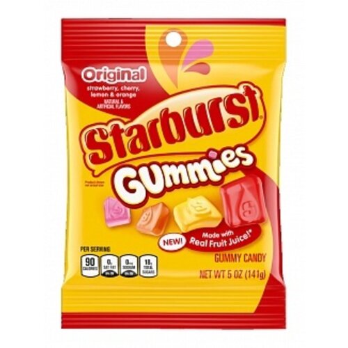 Starburst - Gummies Original 141 Gram