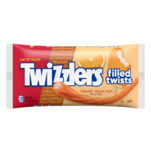 Twizzlers - Flavour of Florida - Orange Cream Pop Filled Twists 311 Gram