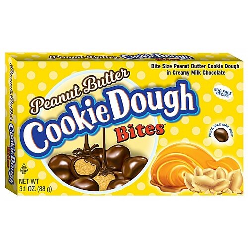 Cookie Dough Bites Peanut Butter Theatre Box 88 Gram Cookie Dough Bites Peanut Butter Theatre Box 88 Gram