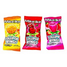 Mike & Ike -  Lollipop Rings 12 Gram 1x