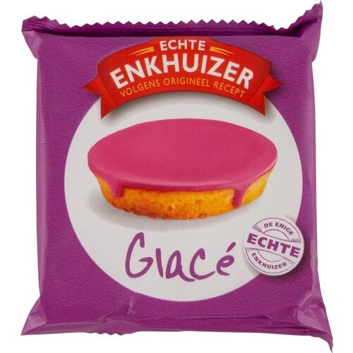 Echte Enkhuizer - Glace Roze Koek 55 Gram ***17-06-2024***