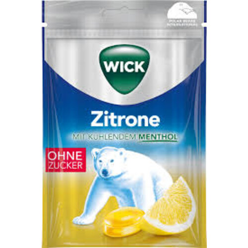 Vicks - Zitrone Suikervrij 72 Gram