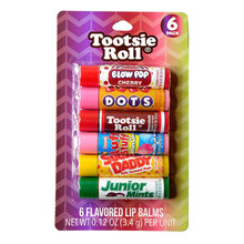Tootsie Roll - Lip Balms 6-Pack
