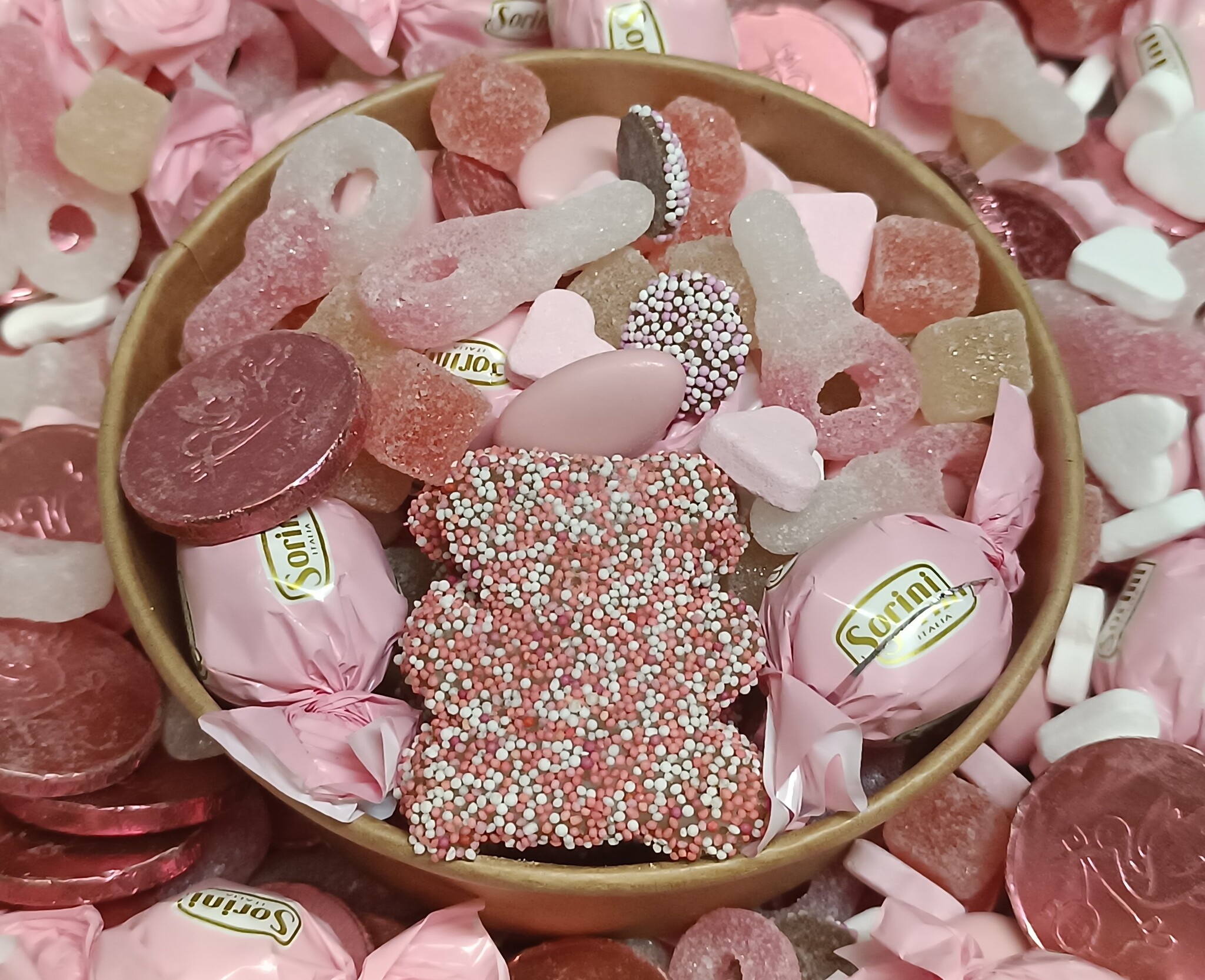 Candy Bowl Candy Bowl - Welcome To The World Baby Girl 400 Gram