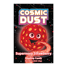 Cosmic Dust - Supernova Strawberry Popping Candy 10 Gram 32 Stuks