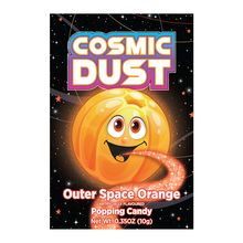 Cosmic Dust - Outer Space Orange Popping Candy 10 Gram 32 Stuks