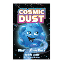 Cosmic Dust - Blastin Blue Razz Popping Candy 10 Gram 32 Stuks