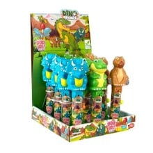 Bip - Dino & Friends Lolly Pop Up 10 Gram 12 Stuks