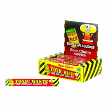 Toxic Waste - Sour Cherry Chew Bar 20 Gram 50 Stuks