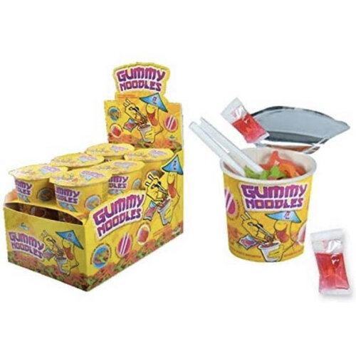 Gummy Noodles 63 Gram 12 Stuks Gummy Noodles 63 Gram 12 Stuks