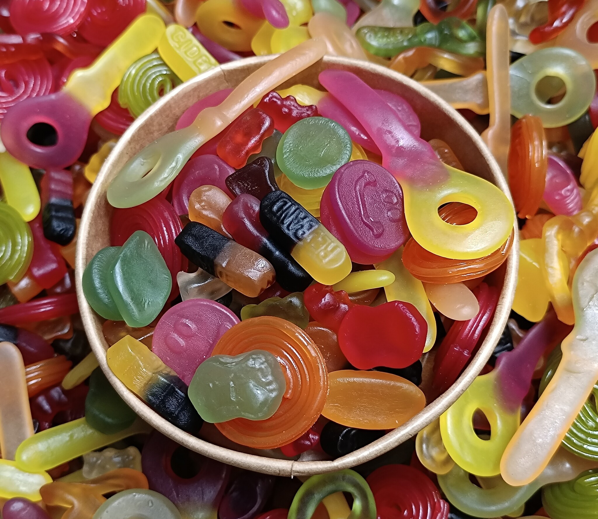 Candy Bowl Candy Bowl - Fruity Winegum Candymix 500 Gram