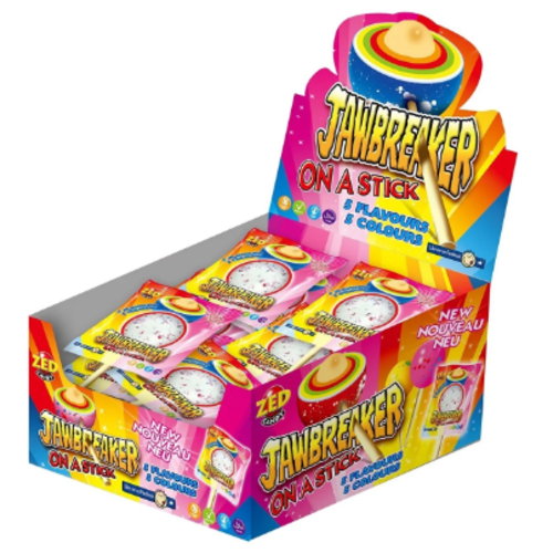 Zed - Jawbreaker on a Stick 60 Gram 15 Stuks (Halal)