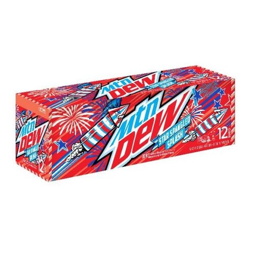Mountain Dew - Star Spangled Splash 355ml 12 Blikjes