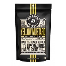 Pop Daddy Pretzels - Yellow Mustard 212 Gram