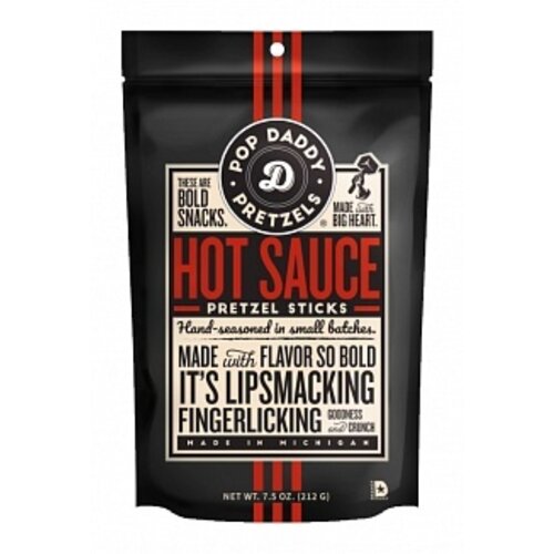 Pop Daddy Pretzels - Hot Sauce 212 Gram