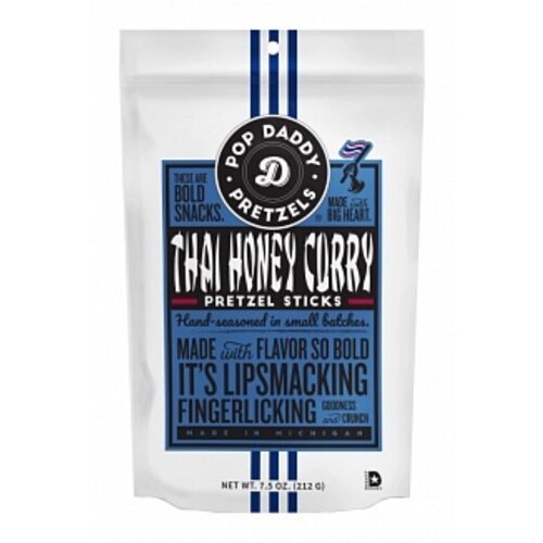 Pop Daddy Pretzels - Thai Honey Curry 212 Gram