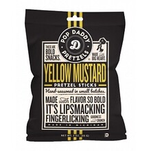 Pop Daddy Pretzels - Yellow Mustard 85 Gram