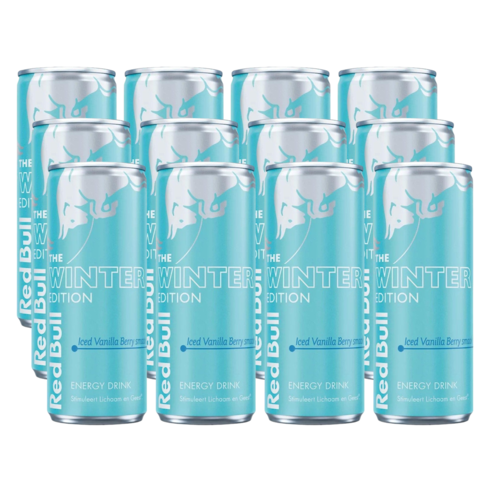 Red Bull - The Winter Editon - Iced Vanilla Berry 250ml 12 Blikjes