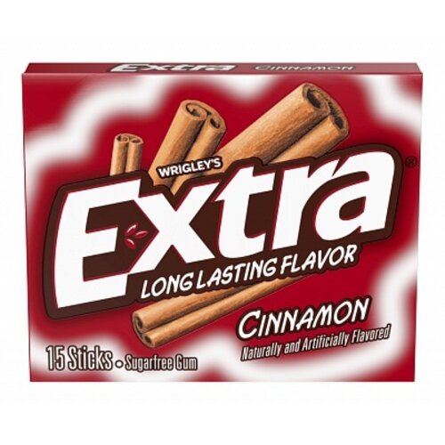 Wrigley's - Extra Gum Cinnamon 41 Gram