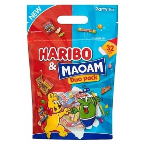 Haribo & Maoam - 32 Mini Snoep Zakjes 450 Gram