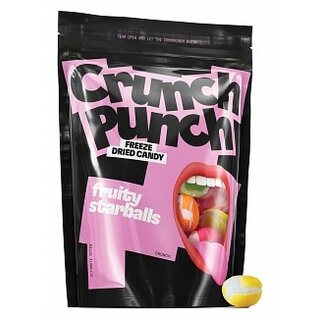 Crunch Punch - Freeze Dried Candy - Fruity Starballs 100 Gram