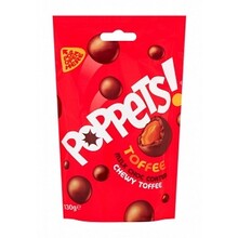 Poppets - Milk Choc Coated Chewy Toffee 39 Gram - Copy