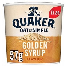 Quaker - Oat So Simple Porridge Pot Syrup 57 Gram