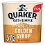 Quaker - Oat So Simple Porridge Pot Syrup 57 Gram