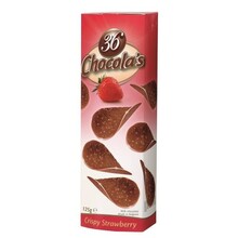 Hamlet - Chocola's Crispy Aardbei 125 Gram