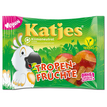 Katjes - Fruchtgummi Tropenfrüchte 175 Gram