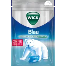 Vicks - Blau Menthol Suikervrij 72 Gram