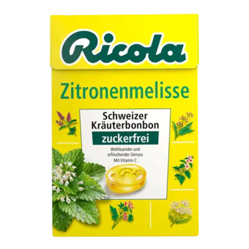 Ricola Zitronenmelisse Bonbon 50 Gram (suikervrij)