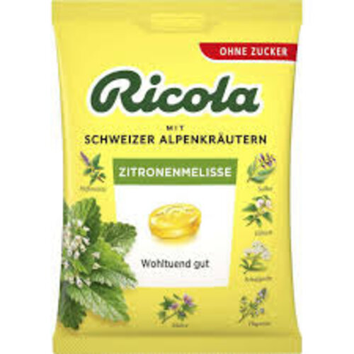 Ricola - Zitronenmelisse 75 Gram (suikervrij)