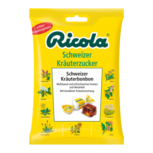 Ricola - Schweizer Kräuterzucker 75 Gram (suikervrij)