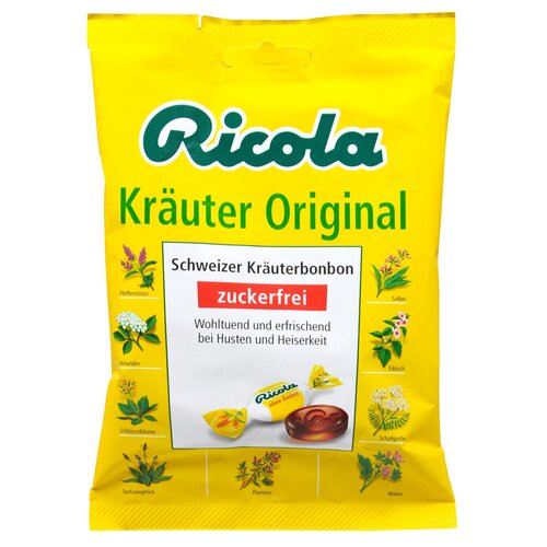 Ricola - Kräuter Original 75 Gram (suikervrij)