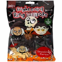 Becky's - Frightening Ring Lollipops 90 Gram