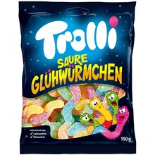 Trolli - Gloeiwormen 150 Gram