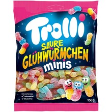 Trolli - Gloeiwormen Mini 150 Gram