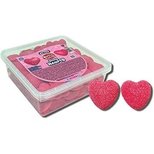 Vidal - Box Filled Strawberry Shiny Hearts 75 Stuks 795 Gram