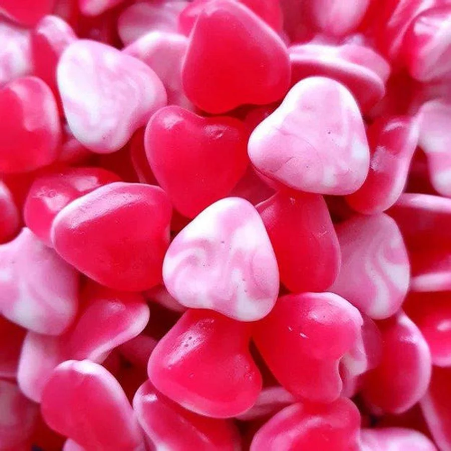 Vidal Vidal - Twist Hearts 250 Gram afbeelding
