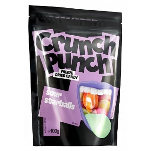 Crunch Punch - Sour Starballs 100 Gram Crunch Punch - Sour Starballs 100 Gram