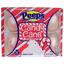 Peeps - Candy Cane Chicks 10-Pack 85 Gram