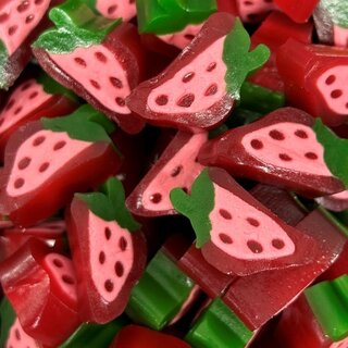 Vidal - Strawberry Slices 1 Kilo